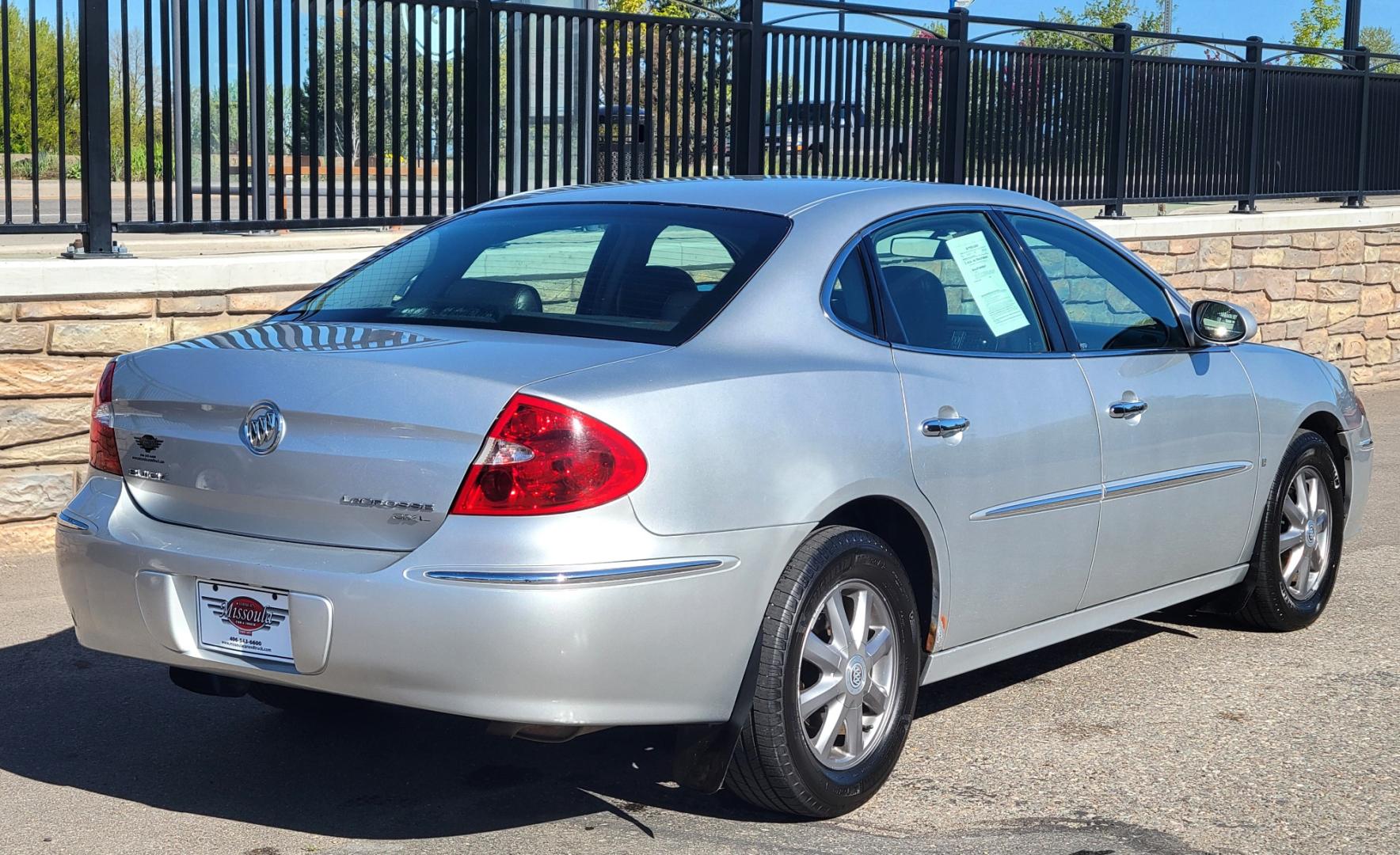 2009 Silver /Black Buick LaCrosse (2G4WD582091) with an 3.8L V6 engine, 5 Speed Automatic transmission, located at 450 N Russell, Missoula, MT, 59801, (406) 543-6600, 46.874496, -114.017433 - Really Nice Buick Sedan. 3.8L V6 Engine. Automatic Transmission. Leather Heated Seats. Air. Cruise. Tilt. Power Windows and Locks. Good Michelin Tires. Remote Start. Does have a Branded Title because of a clerical error in North Dakota so financing isn't available. - Photo#6